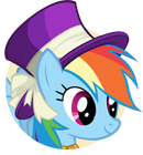 File:Western Rainbow Dash portrait.png