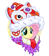 File:New Year's Parade Fluttershy portrait.png