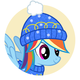 File:Rainbow Dash's Outfits Silver Head.png