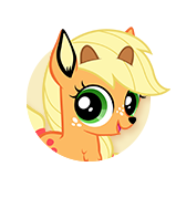 File:Applejack the Reindeer portrait.png