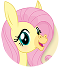 File:Donkey Fluttershy portrait.png