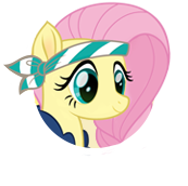 File:Pirate Fluttershy portrait.png