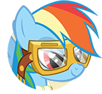File:Supersonic Rainbow Dash portrait.png