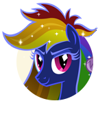 File:Nightmare Rainbow Dash portrait.png