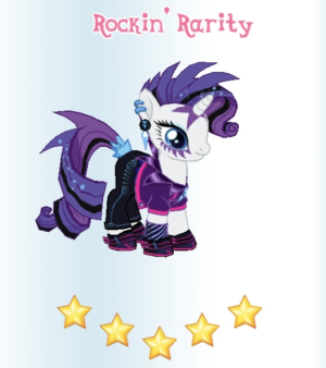 Rockin' Rarity in-game.png