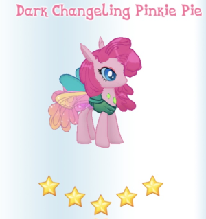 Changeling Pinkie Pie in-game.png