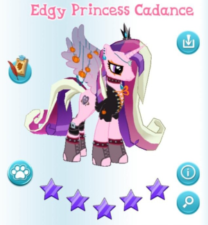 Edgy Princess Cadance in-game.png