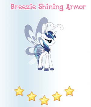 Breezie Shining Armor in-game.png