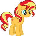 Sunset Shimmer in the inventory.