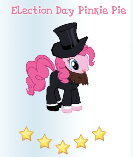File:Election Day Pinkie Pie in-game.png