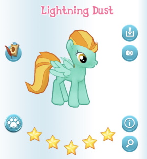 Lightning Dust in-game.png