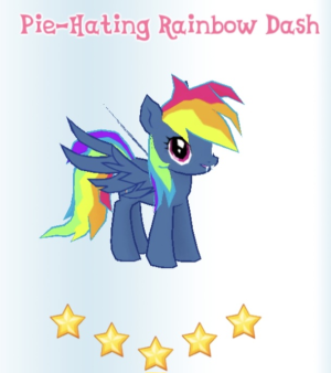 Pie-Hating Rainbow Dash in-game.png