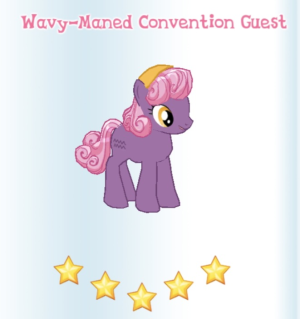 Wavy-Maned Convention Guest in-game.png