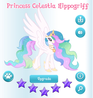 Princess Celestia Hippogriff in-game.png