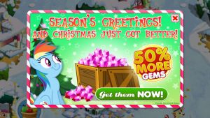 Hearth's Warming Eve 1.1 gem sale promo.jpg