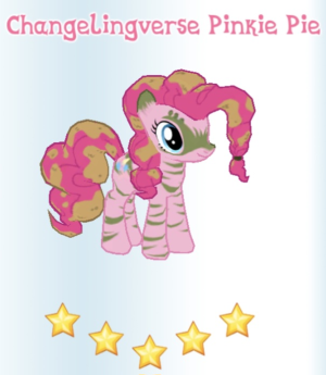 Changelingverse Pinkie Pie in-game.png