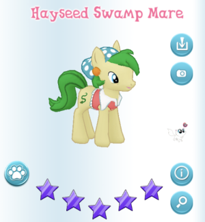 Hayseed Swamp Mare in-game.png