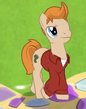 Futurama Pony in-town.png