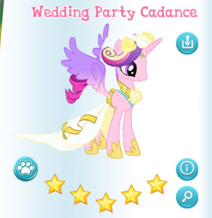 Wedding Party Cadance in-game.png