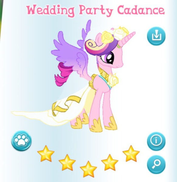 File:Wedding Party Cadance in-game.png