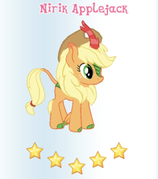 File:Kirin Applejack in-game.png