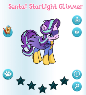 Sentai Starlight Glimmer in-game.png