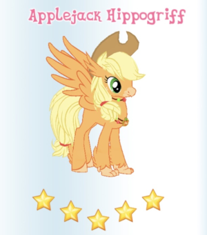 Applejack Hippogriff in-game.png