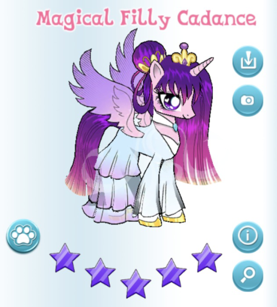 File:Magical Filly Cadance in-game.png