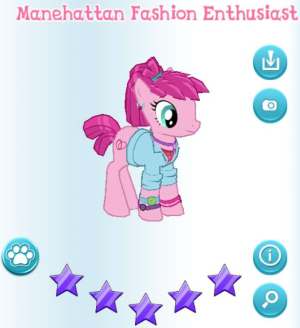 Manehattan Fashion Enthusiast in-game.png
