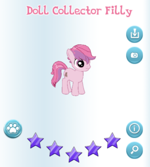 Doll Collector Filly in-game.png