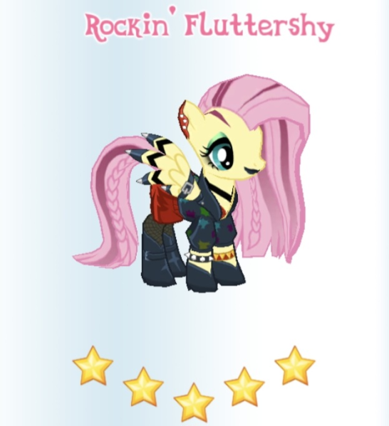 File:Rockin' Fluttershy in-game.png