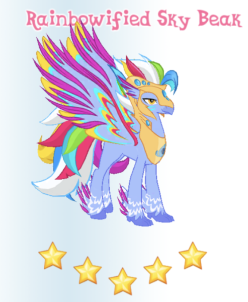 File:Rainbowified Sky Beak in-game.png