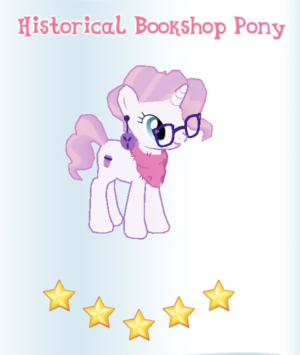 Historical Bookshop Pony in-game.png