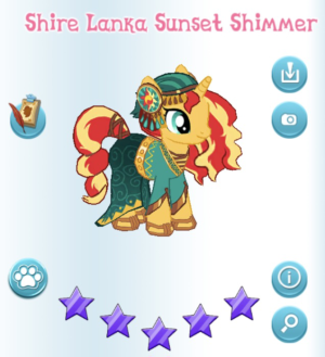 Shire Lanka Sunset Shimmer in-game.png