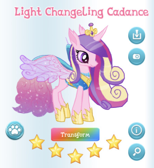 Light Changeling Cadance in-game.png