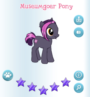 Museumgoer Pony in-game.png